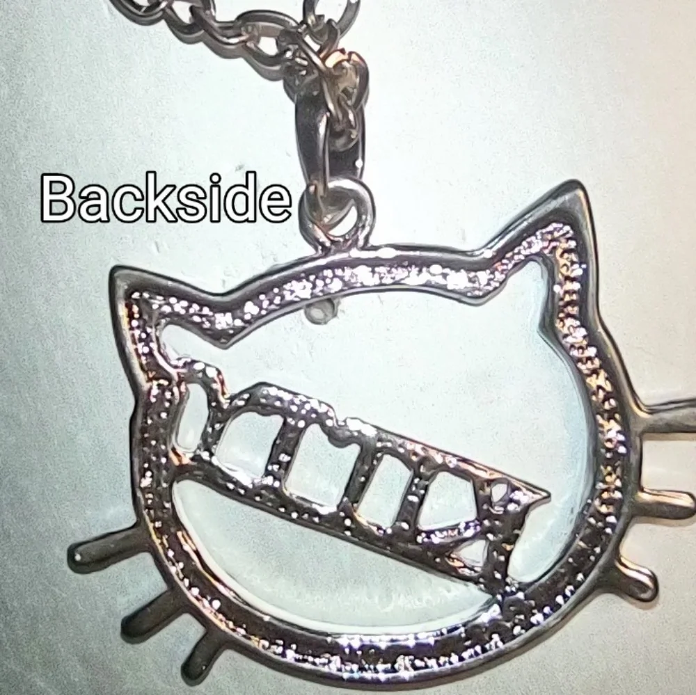 Crystal Kitty Pendant Necklace